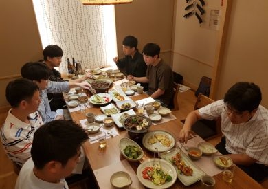(2018) NAND 1팀과 교수님들의 점심식사